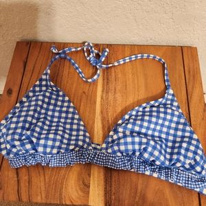 Old Navy Gingham Bikini Top